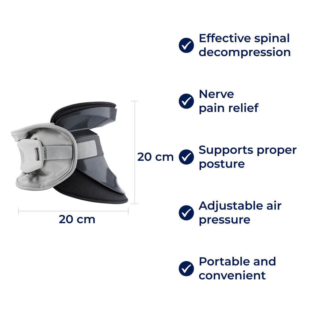 SpineEase | Neck Traction Collar – Cervical Retractor for Spinal Decompression, Nerve & Posture Support – Neck Pain Relief Aid Bowlift by Bowlift