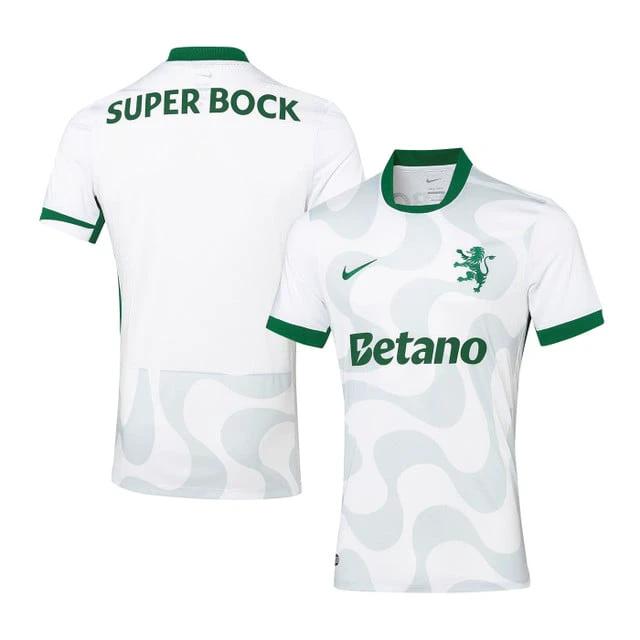 Sporting CP 2025-26 Third Match Jersey – White by Soccer Jersey