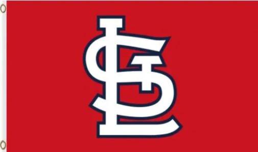 St. Louis Cardinals Sport Flag 3X5Ft Banner USA Polyester with Brass Grommets by flagsjustdoit