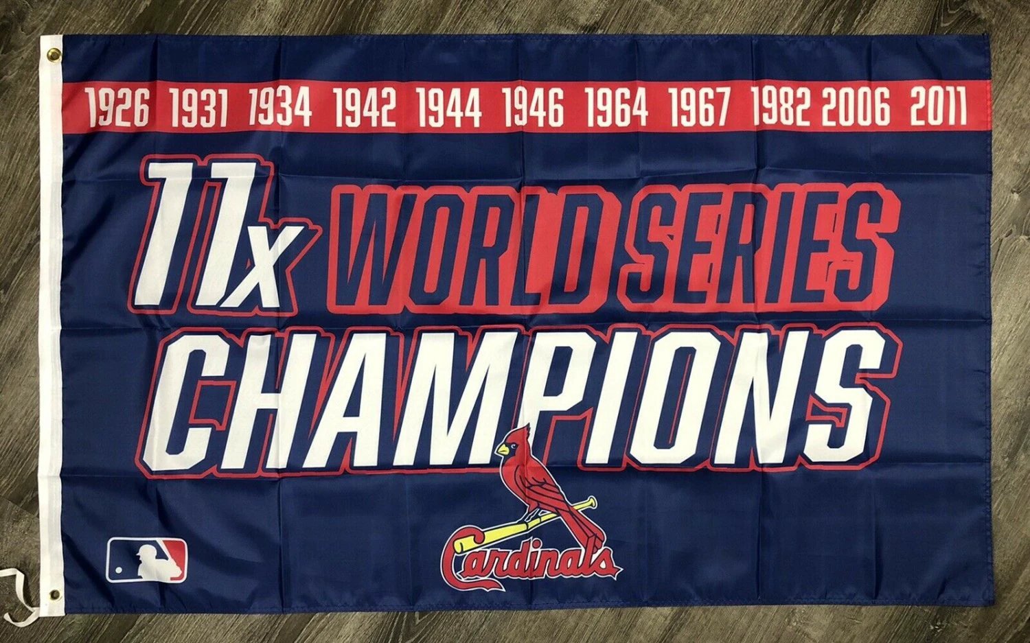 St. Louis Cardinals World Series Championship Flag 3x5 ft Banner Man-Cave by flagsjustdoit
