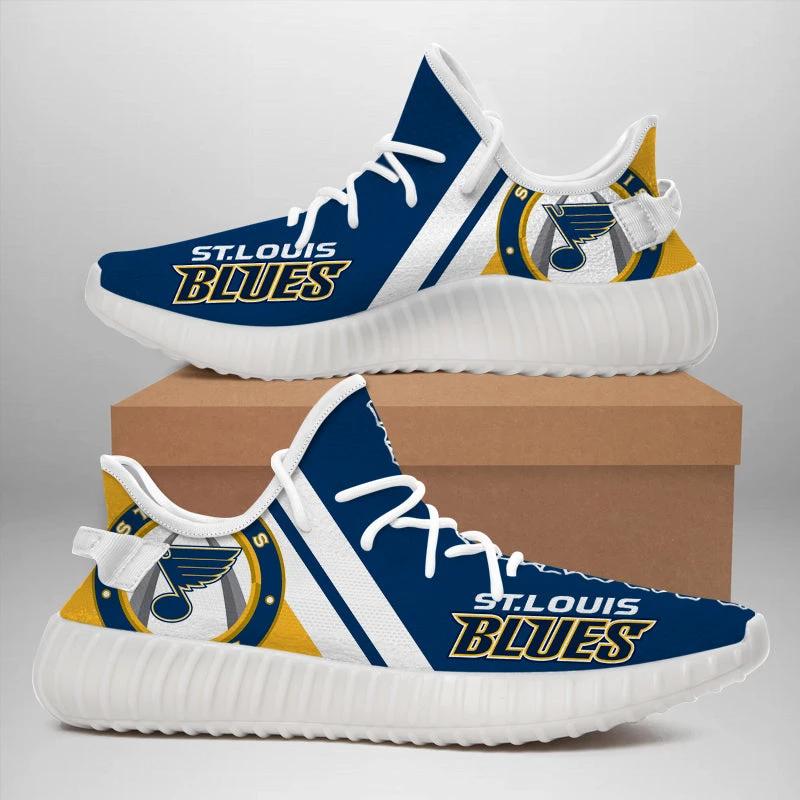 St. Louis Blues 350v Yeezy Sneakers For Men Women Fans by Crocs