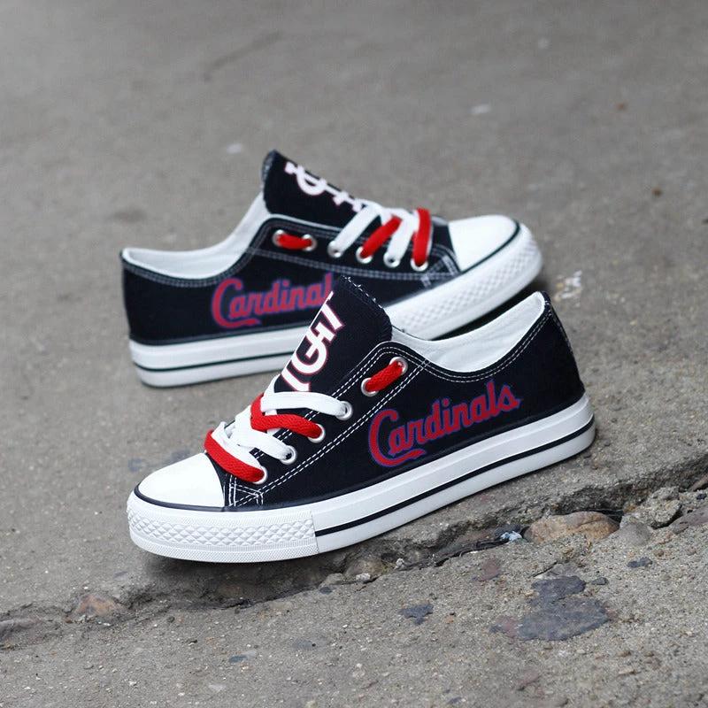 St. Louis Cardinals Limited Print Low Top Canvas Shoes Sport Sneakers For Men Women Fans by Crocs