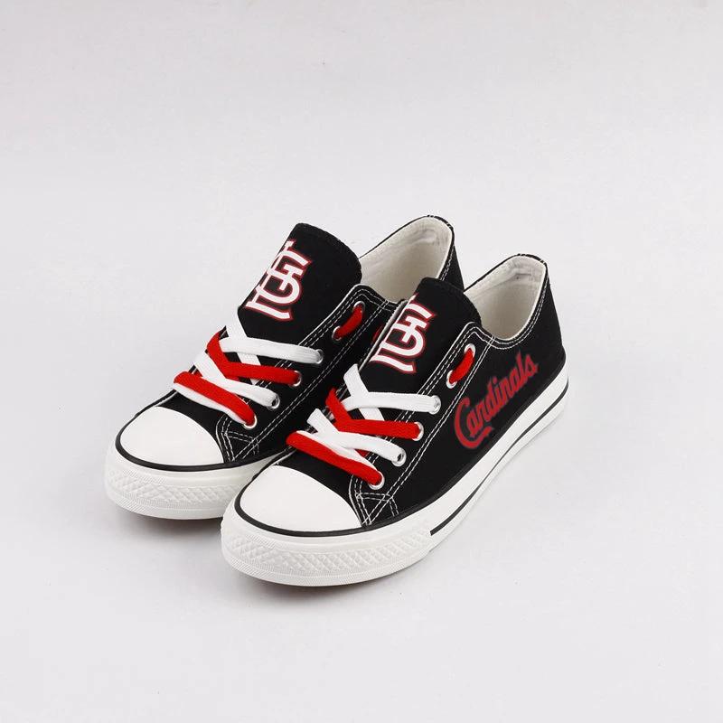 St. Louis Cardinals Limited Print Low Top Canvas Shoes Sport Sneakers For Men Women Fans by Crocs