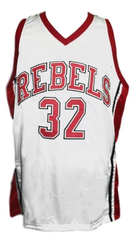 Stacey Augmon Jersey #32 Rebels College Basketball Sewn White by My store basketball