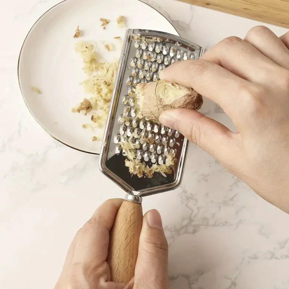 Stainless Steel Handheld Grater by Casa & Beyond