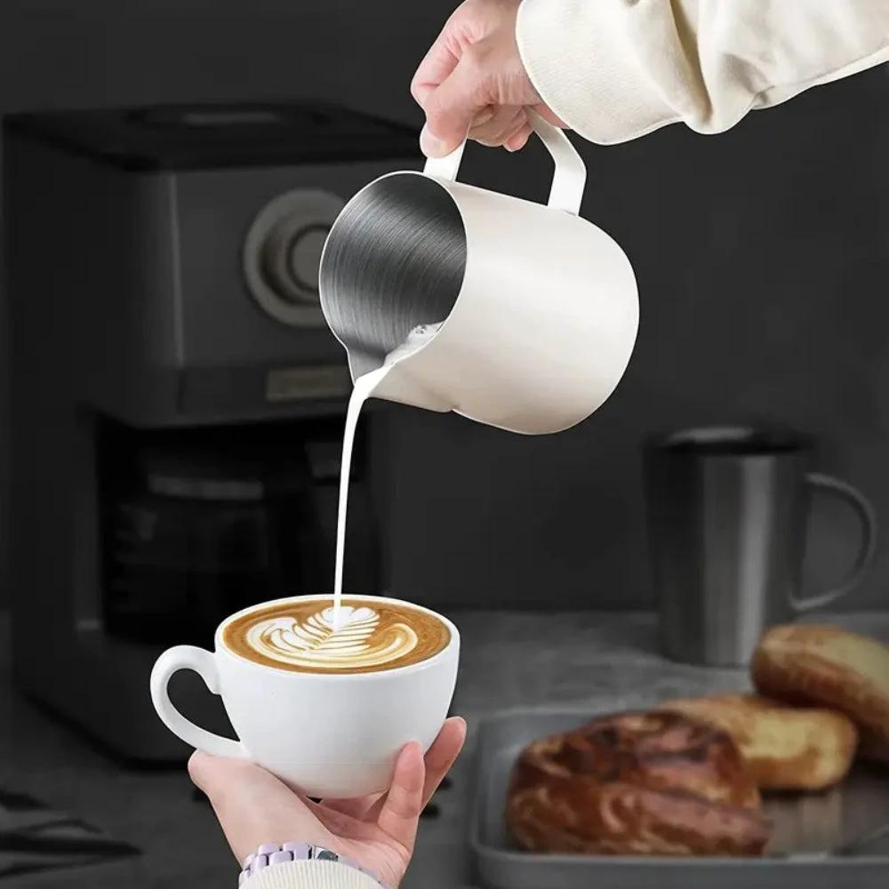 Stainless Steel Milk Frothing Pitcher by Casa & Beyond