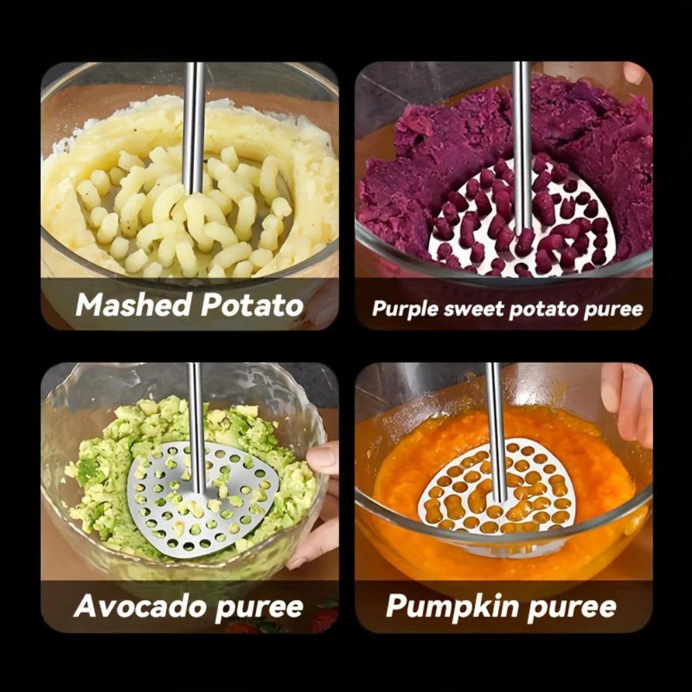 Stainless Steel Potato Masher by Casa & Beyond