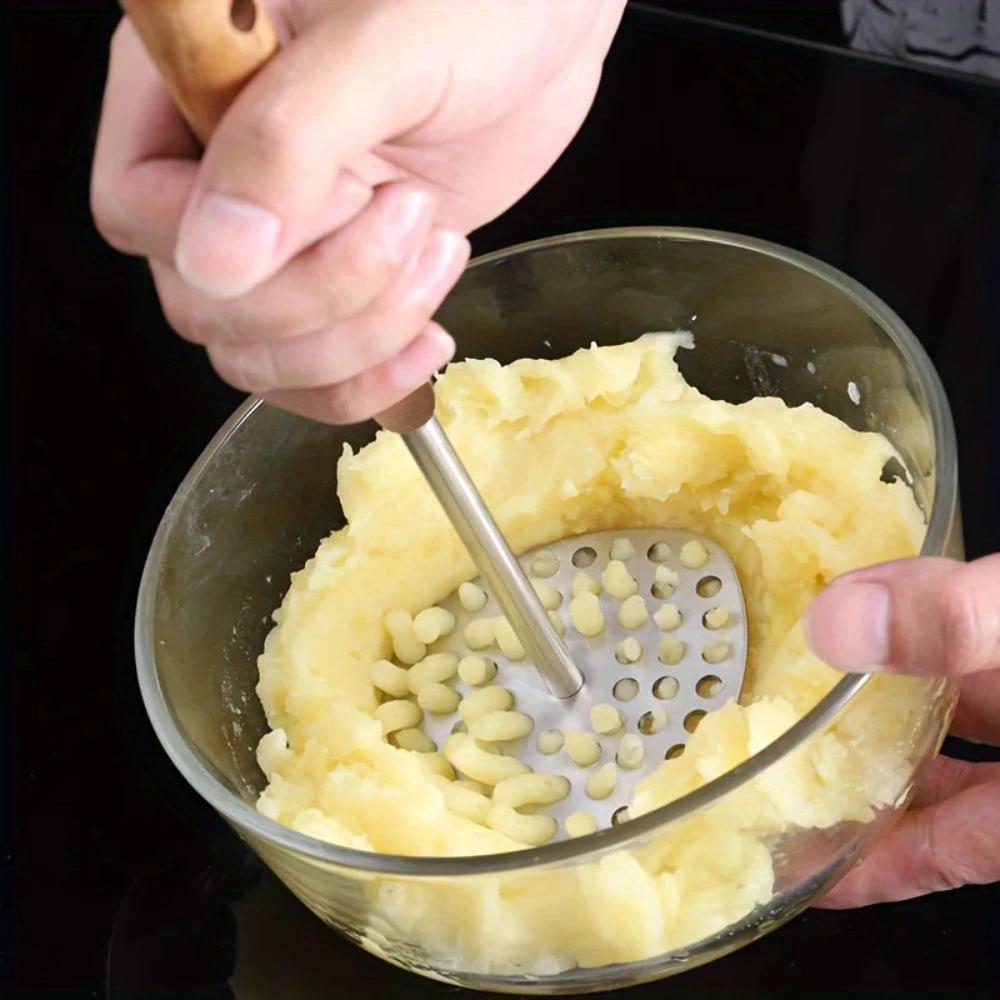 Stainless Steel Potato Masher by Casa & Beyond