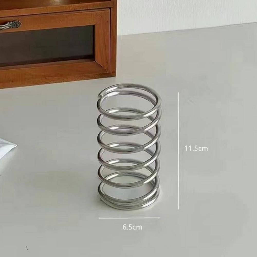Stainless Steel Spiral Toothbrush Holder by Casa & Beyond