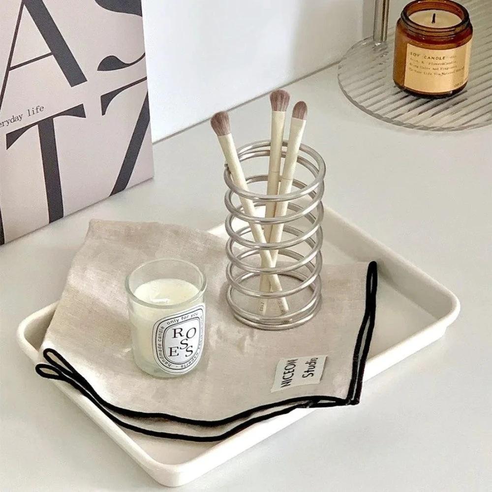 Stainless Steel Spiral Toothbrush Holder by Casa & Beyond