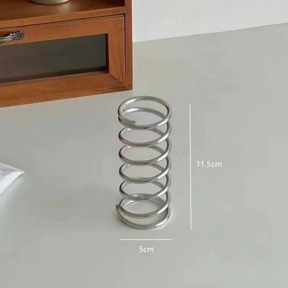 Stainless Steel Spiral Toothbrush Holder by Casa & Beyond