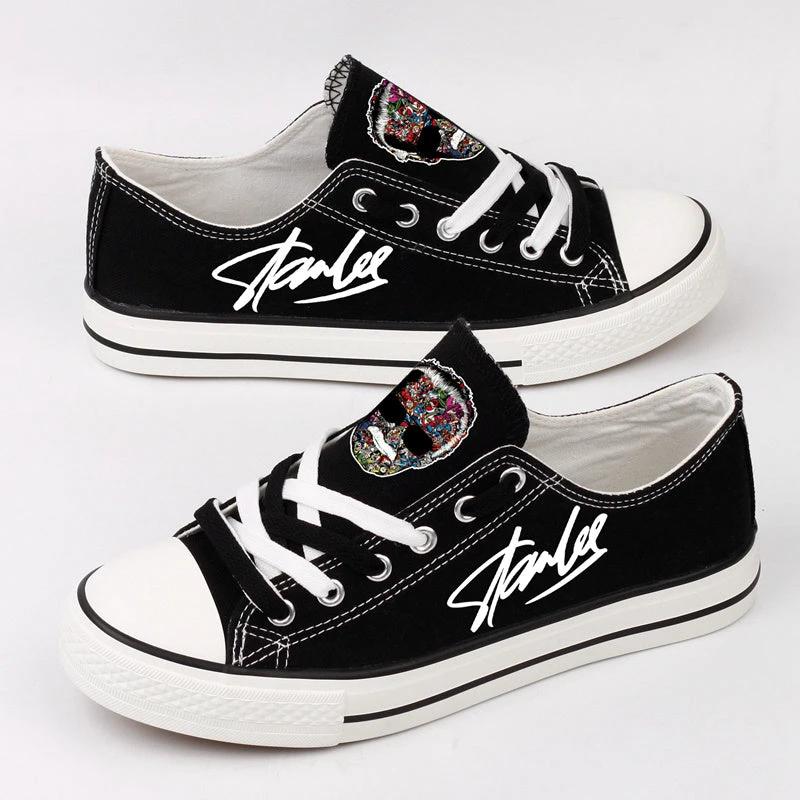 Stan Lee Low Top Canvas Sport Sneakers Shoes For Men Women Fans by Crocs