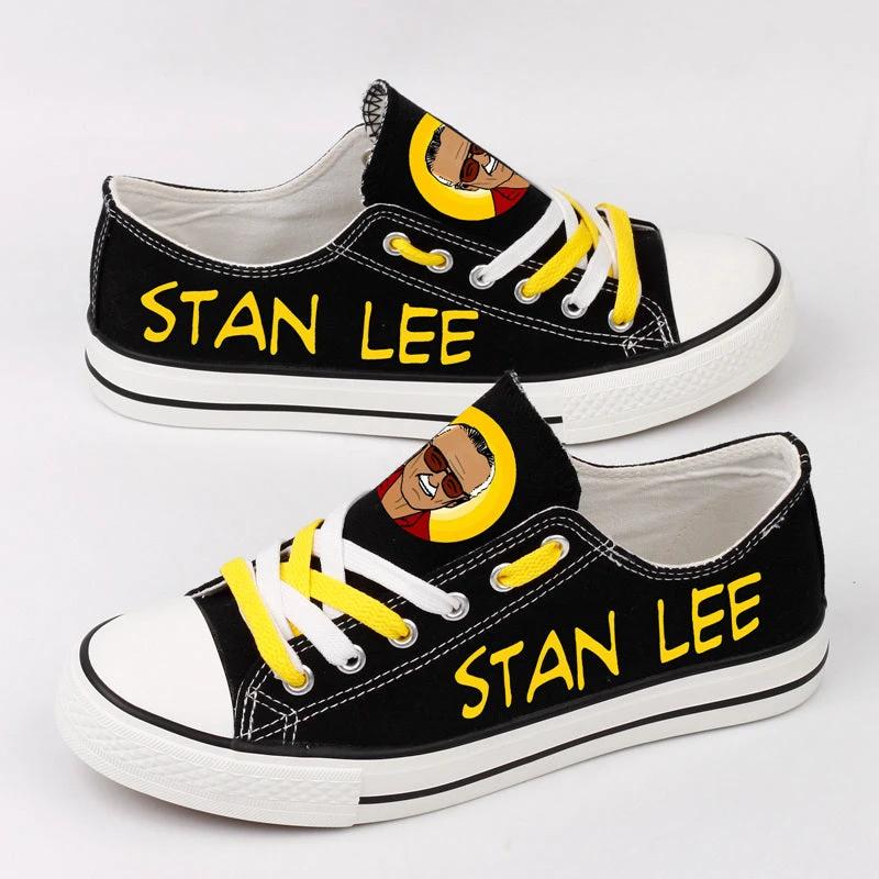 Stan Lee Low Top Canvas Sport Sneakers Shoes For Men Women Fans by Crocs