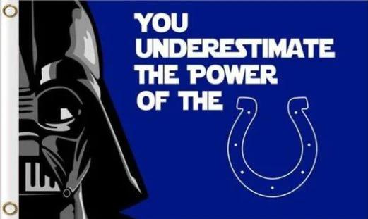 Star Wars Indianapolis Colts Flag 3X5 Ft Polyester Banner USA 90x150cm by flagsjustdoit