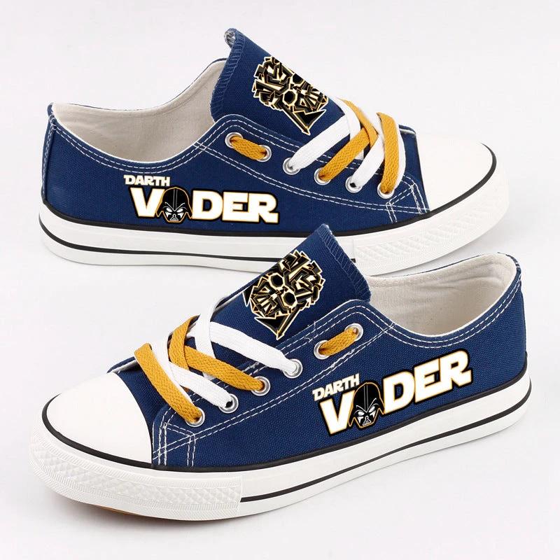 Star Wars Low Top Canvas Sport Sneakers Shoes For Men Women Fans by Crocs