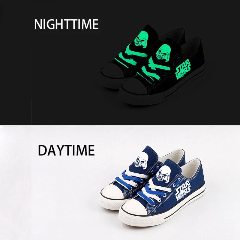 Star Wars Low Top Canvas Sport Sneakers Shoes For Men Women Fans by Crocs