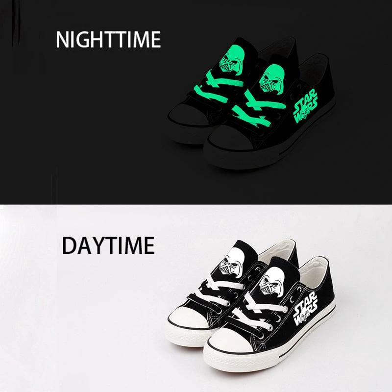 Star Wars Low Top Canvas Sport Sneakers Shoes For Men Women Fans by Crocs