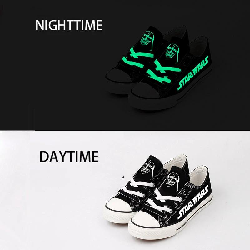 Star Wars Low Top Canvas Sport Sneakers Shoes For Men Women Fans by Crocs