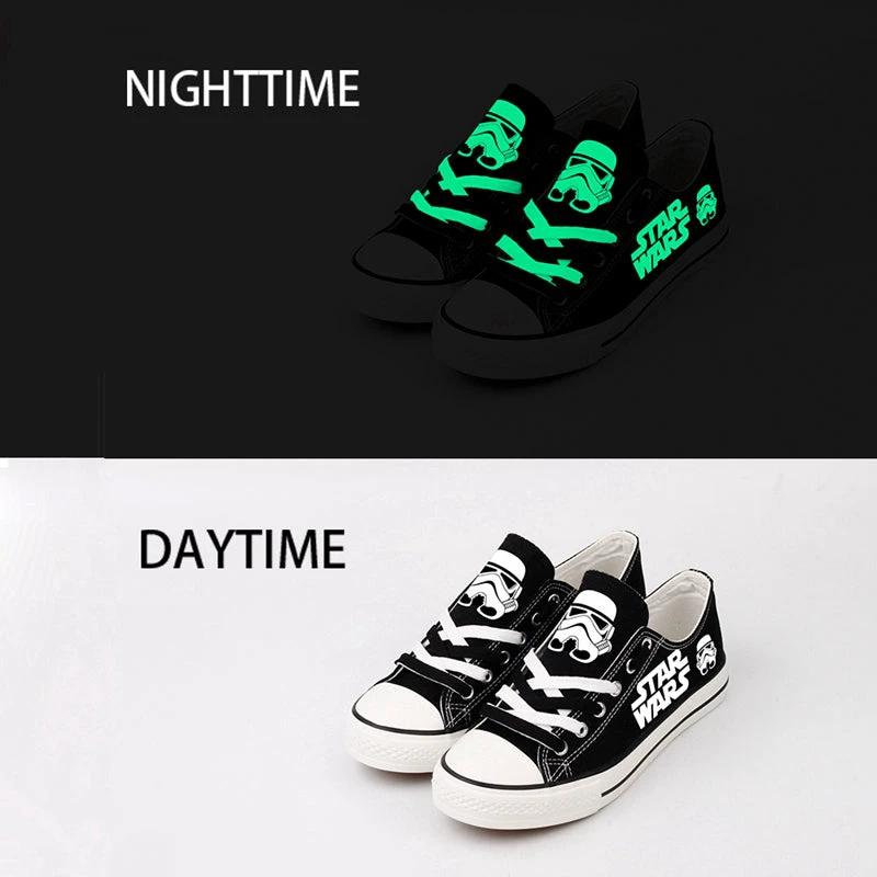 Star Wars Low Top Canvas Sport Sneakers Shoes For Men Women Fans by Crocs