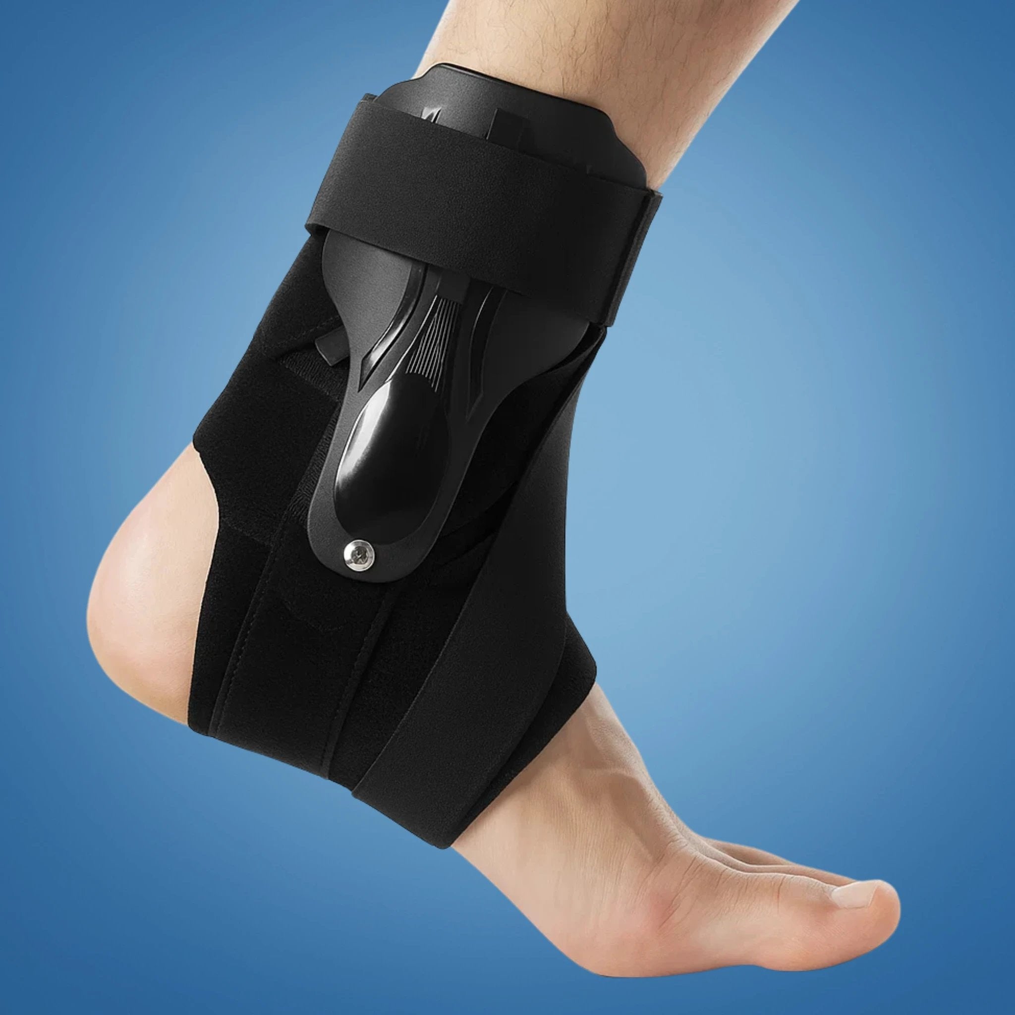 SteadyStep | Ankle Support Brace – Sprain Stabilisation – Soft Low-Bulk Support – Prevents Twisting – Speeds Recovery – Reduces Swelling Bowlift by Bowlift
