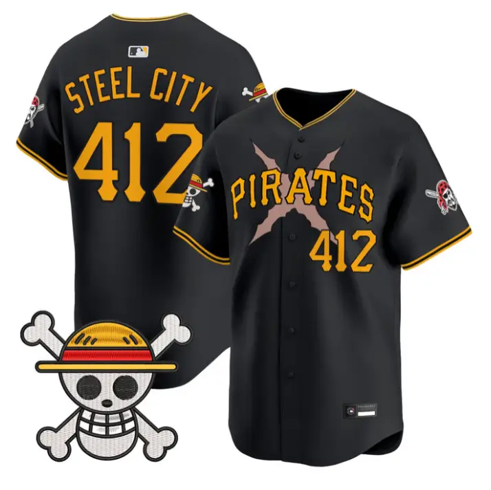 Steel City Jersey #412 Pittsburgh Pirates One Piece Premier Stitched by My Store