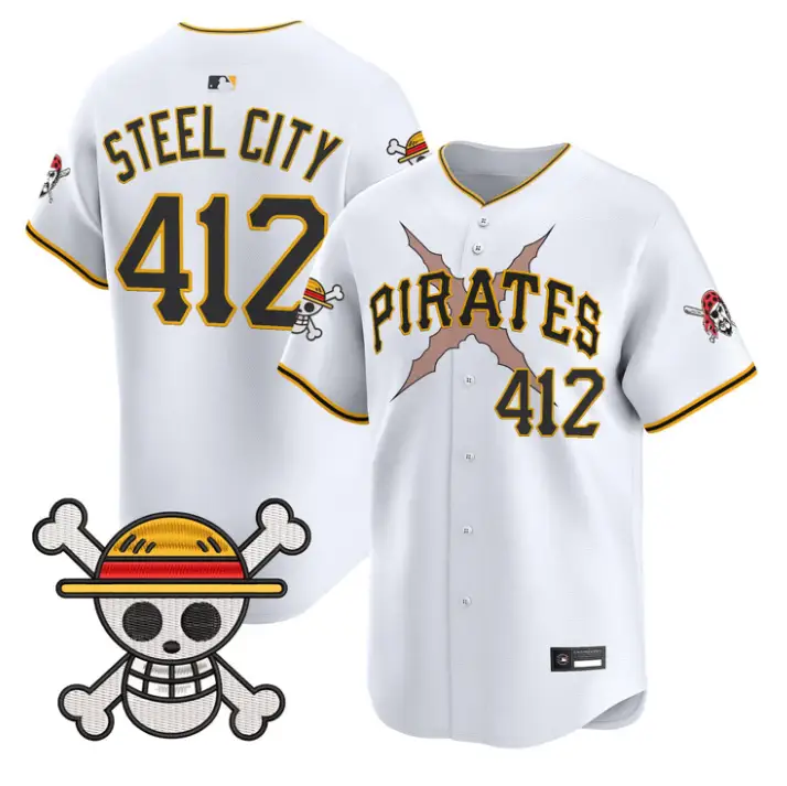 Steel City Jersey #412 Pittsburgh Pirates One Piece Premier Stitched by My Store