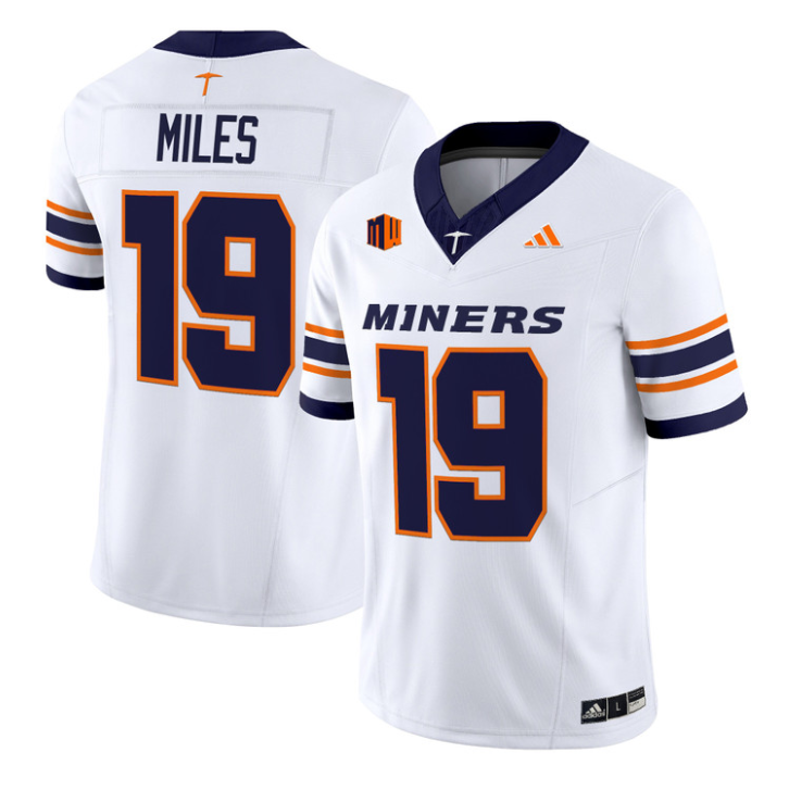 Sterling Miles Jersey #19 UTEP Miners 2016 Vapor Limited Stitched