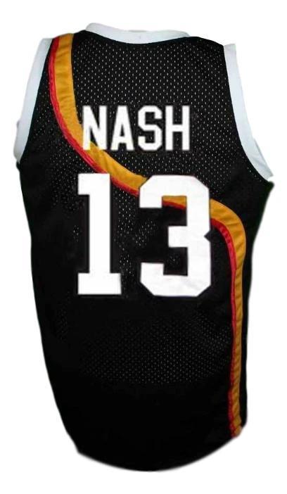 Steve Nash Jersey #13 Roswell Rayguns Basketball Sewn Black by My store basketball