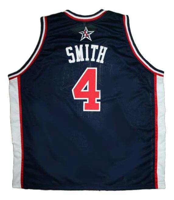 Steve Smith Jersey #4 Team USA Basketball Sewn Navy Blue by My store basketball