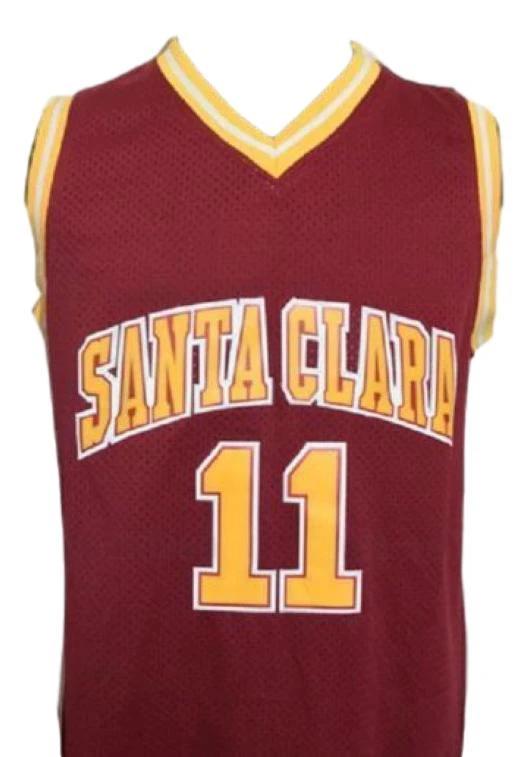 Steve Nash Jersey #11 College Basketball Sewn Maroon by My store basketball