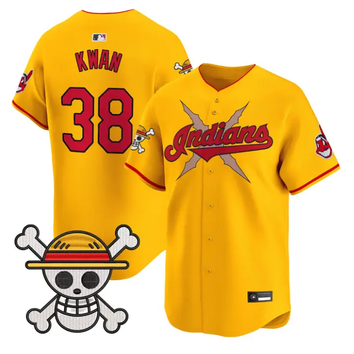 Steven Kwan Jersey #38 Cleveland Indians One Piece Premier Stitched by My Store