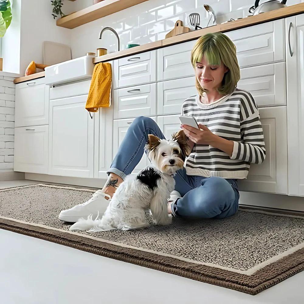 Strata Elegance Kitchen Mats by Casa & Beyond
