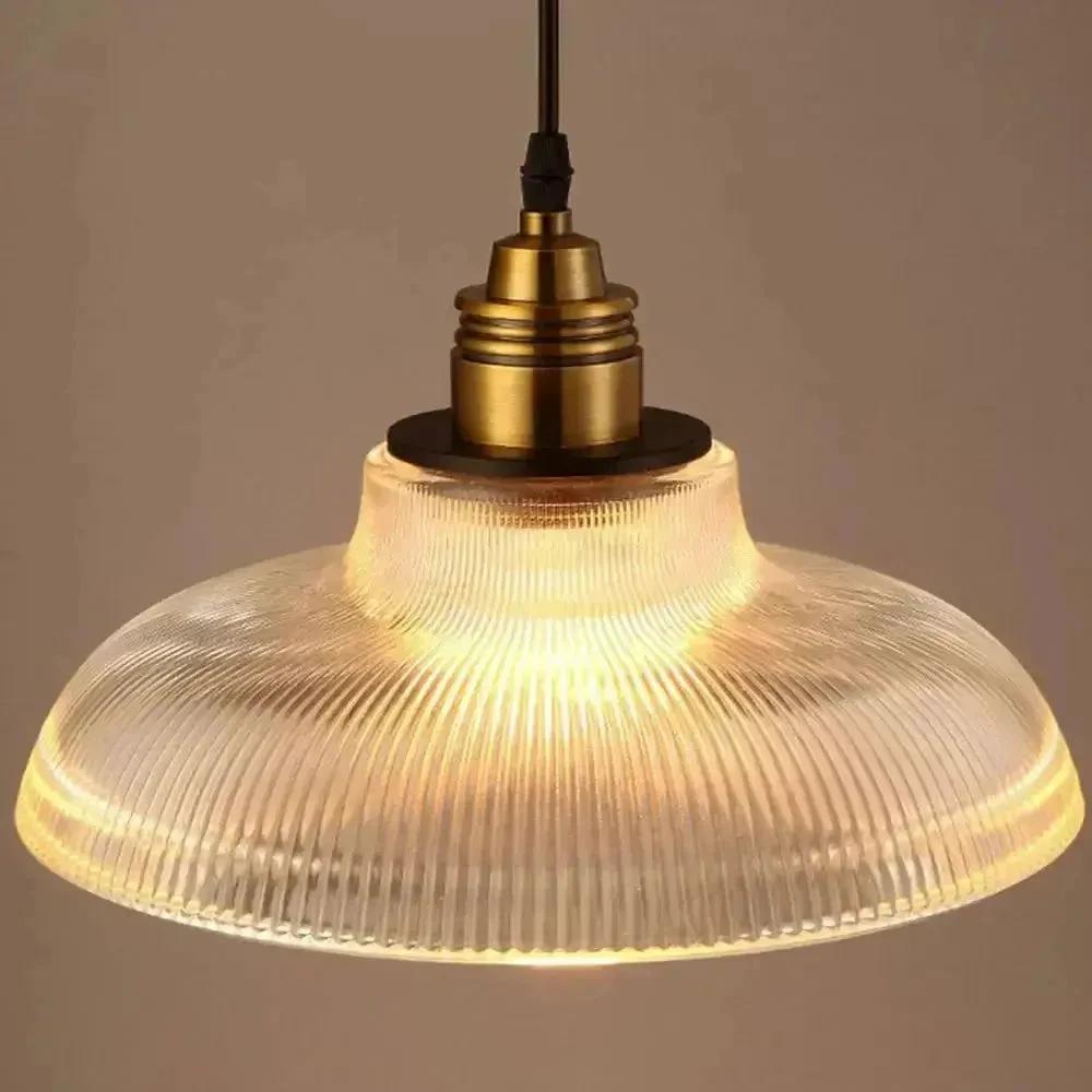 Vintage-inspired glass pendant lamp for a warm and stylish atmosphere Bowlift by Bowlift