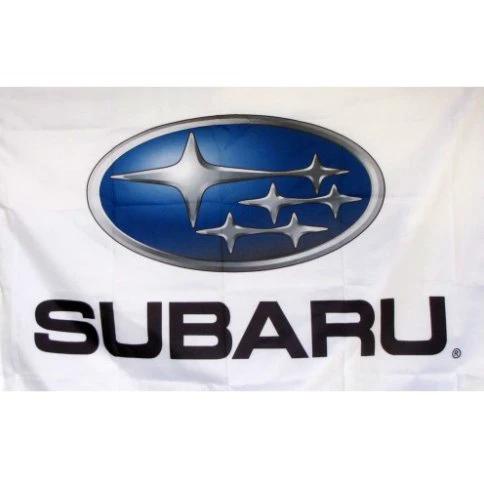 Subaru Logo Car Flag 3X5 Ft Polyester Banner USA 90x150cm by flagsjustdoit