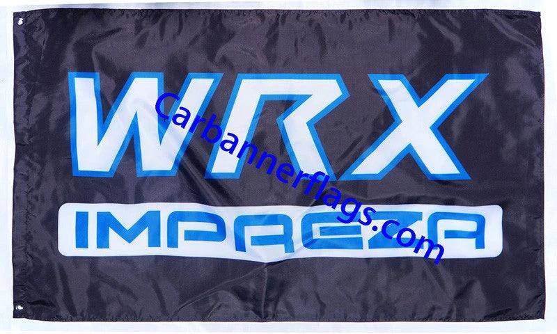 WRX Flag-3x5ft Banner-100% polyester-Black by flagsshop
