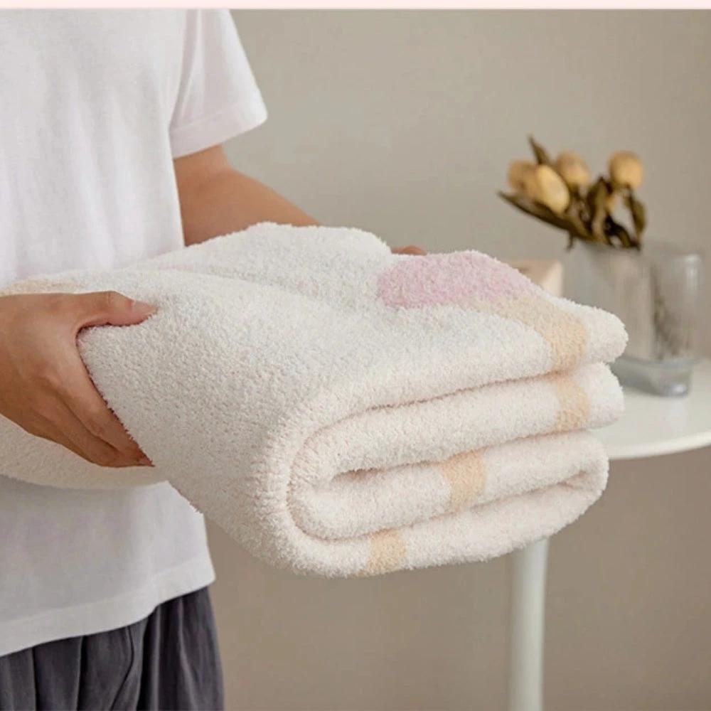 Sucrée Icecream Soft Knit Throw Blanket by Casa & Beyond