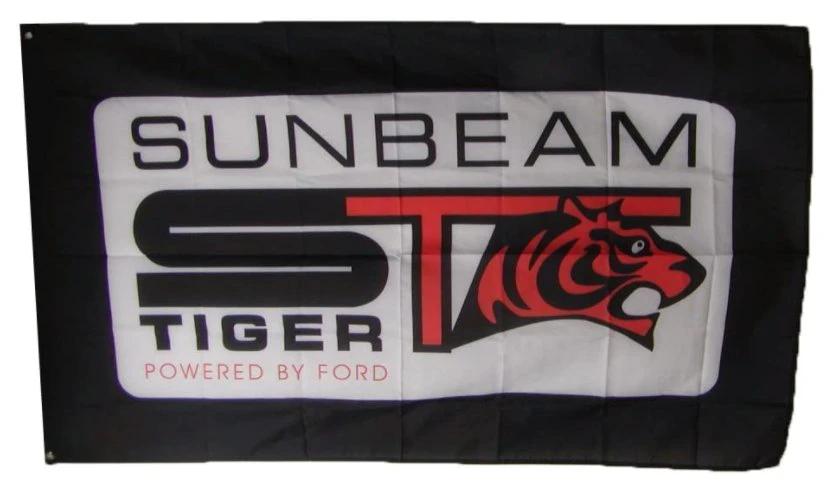 Sunbeam Tiger Racing Flag 3X5 Ft Polyester Banner USA 90x150cm by flagsjustdoit