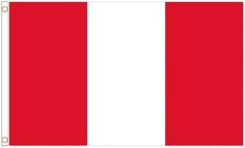 Sunderland Red and White Tricolour Flag 3x5ft Banner Polyester by flagsjustdoit
