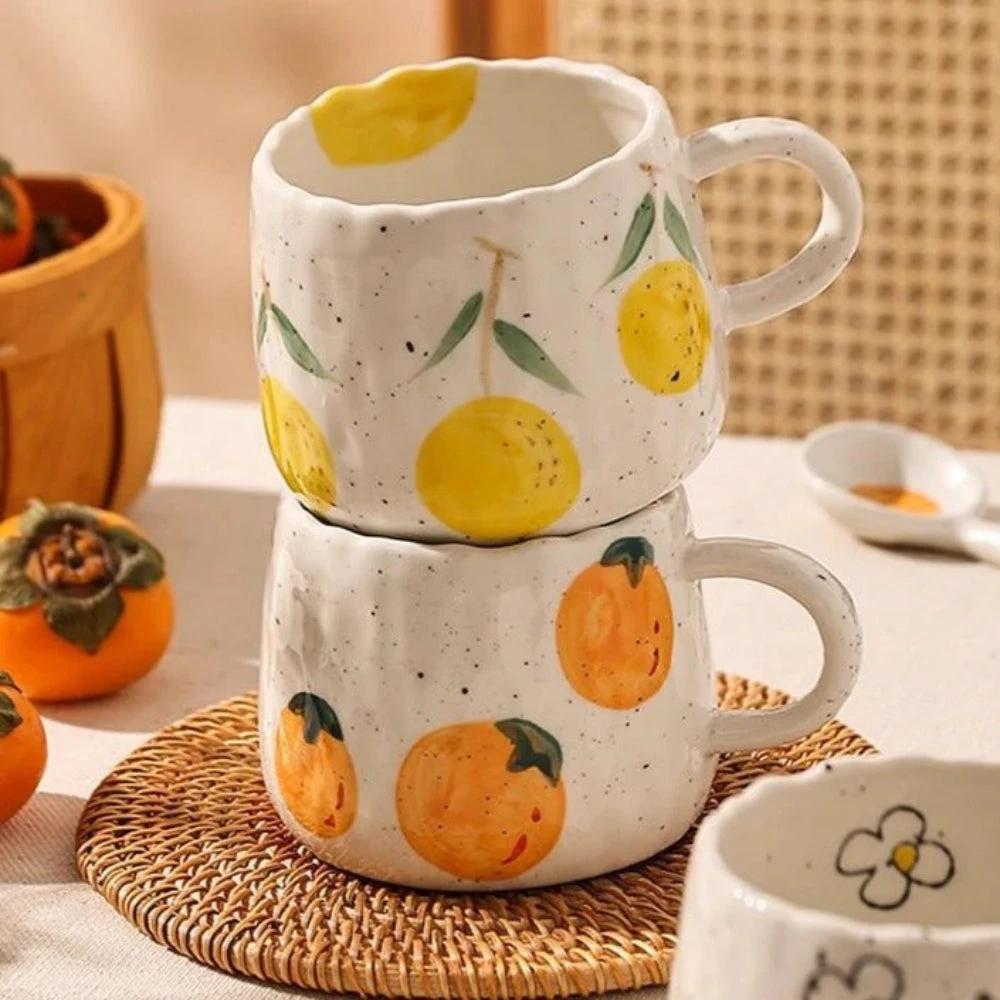 Sunny Fruit Ceramic Coffee Mug Collection by Casa & Beyond