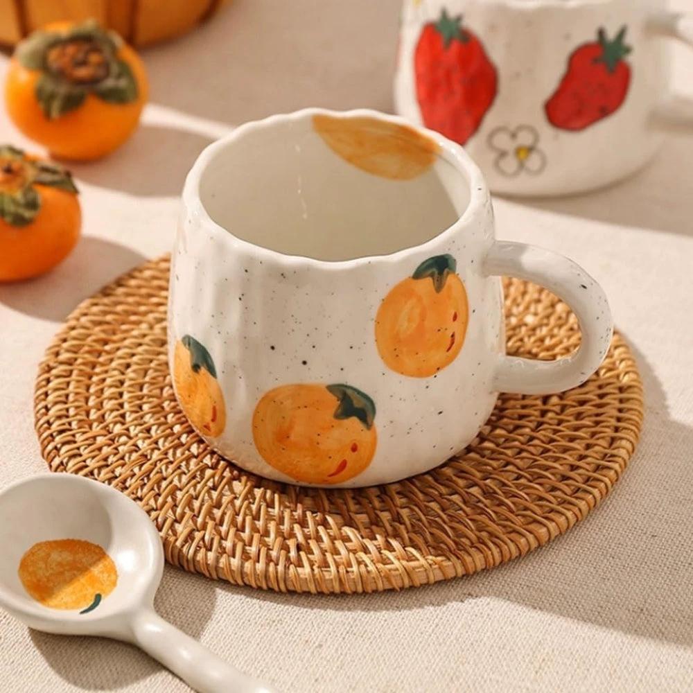 Sunny Fruit Ceramic Coffee Mug Collection by Casa & Beyond