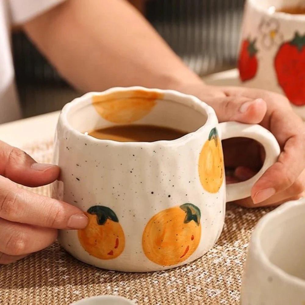 Sunny Fruit Ceramic Coffee Mug Collection by Casa & Beyond