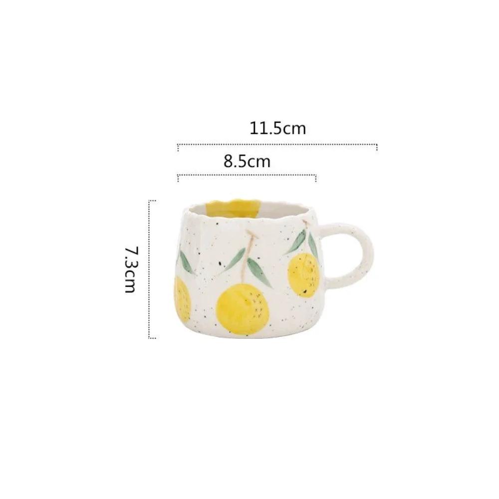 Sunny Fruit Ceramic Coffee Mug Collection by Casa & Beyond