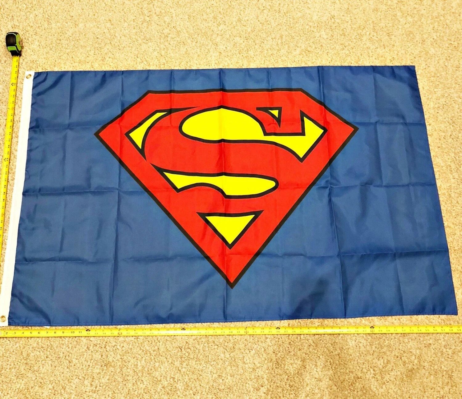Superman Flag Reguar flags poster banner Super Women Rare 3x5ft by flagsjustdoit