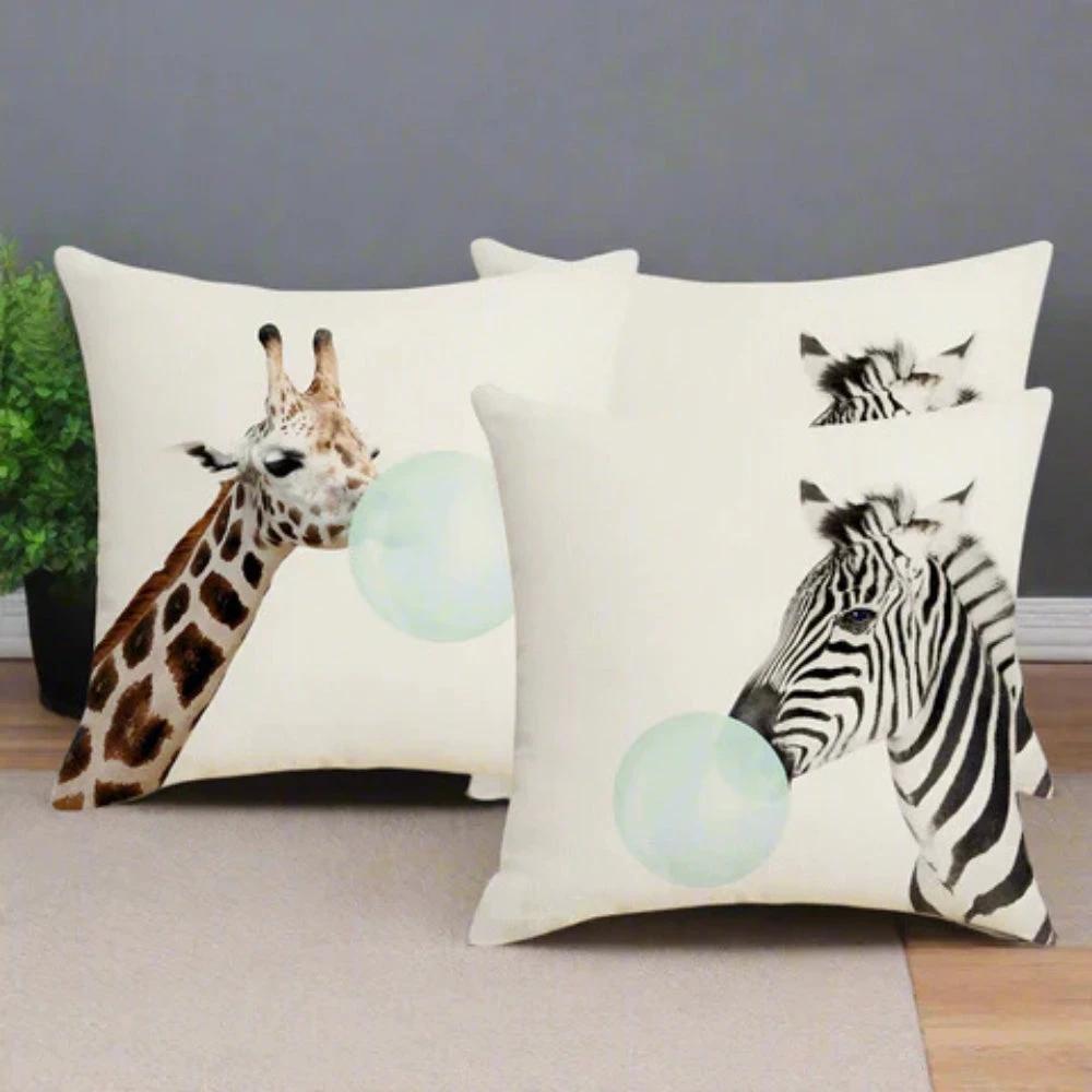 Gum Pop Animal Cushion Covers by Casa & Beyond
