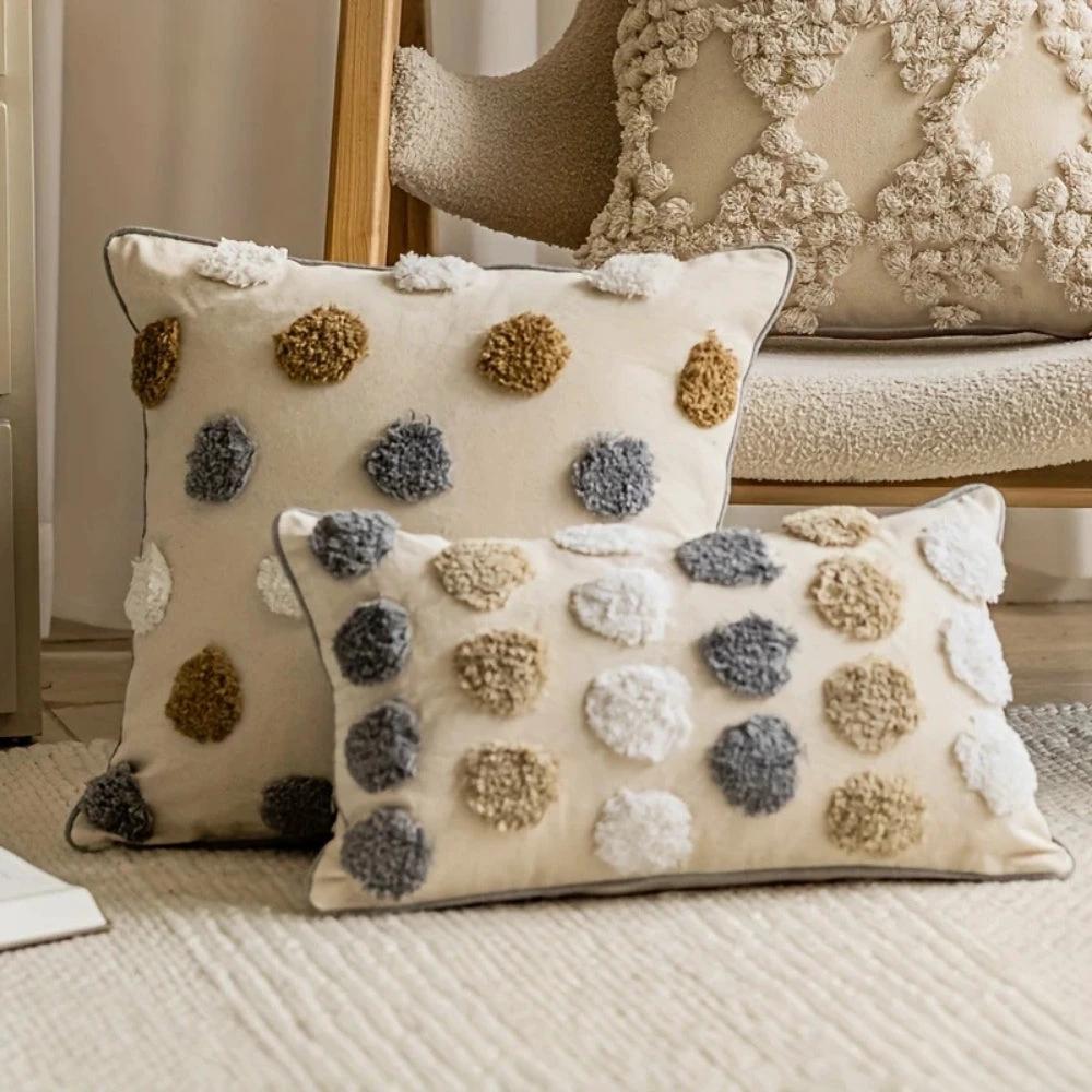 Valmora Polka Dot Cushion Cover by Casa & Beyond