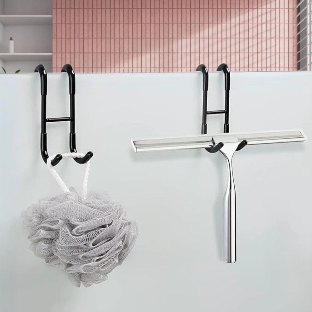 S-Shaped Drill-Free Bathroom Hanging Hook by Casa & Beyond