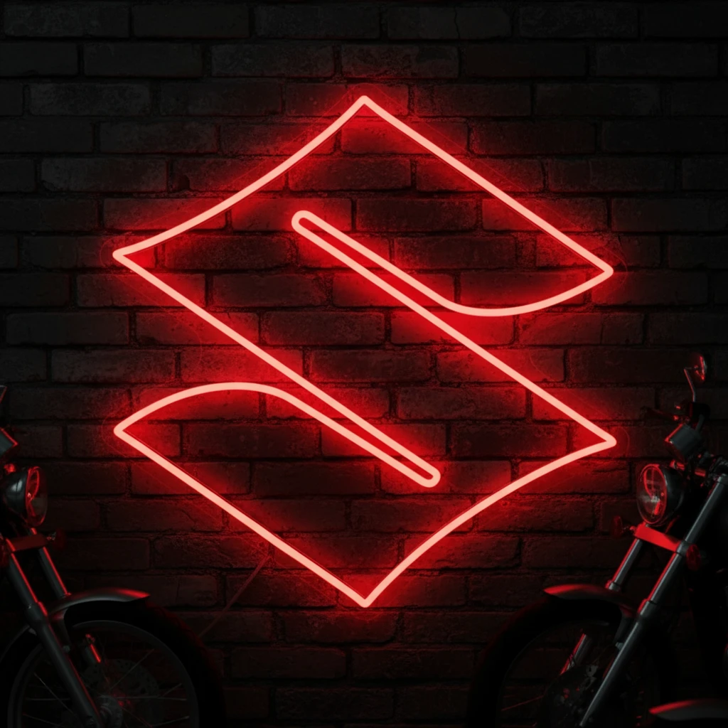 Car Logo Led Neon Sign Motorcycle Wall Light for Home by Neonchics