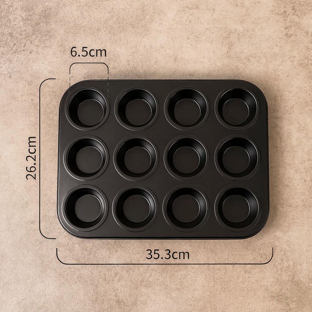 Sweet Bake Cupcake & Muffin Tray Pan by Casa & Beyond