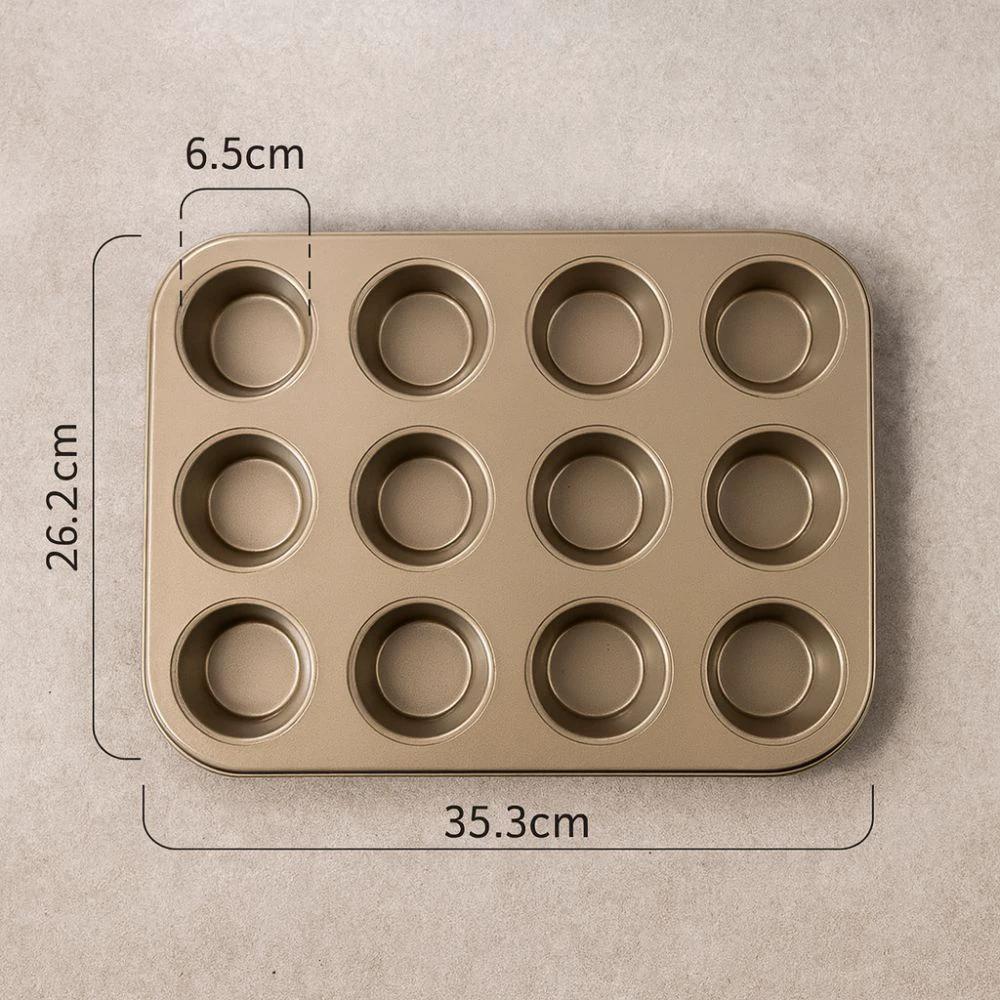 Sweet Bake Cupcake & Muffin Tray Pan by Casa & Beyond