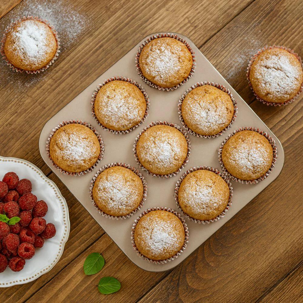 Sweet Bake Cupcake & Muffin Tray Pan by Casa & Beyond